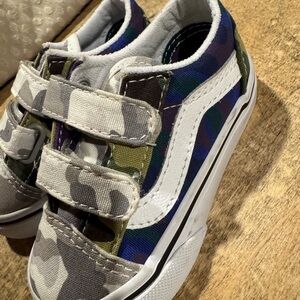 Vans Kids Multicolor Camo Sneakers